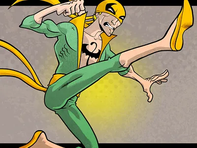 Iron Fist comics kung fu martial arts super hero