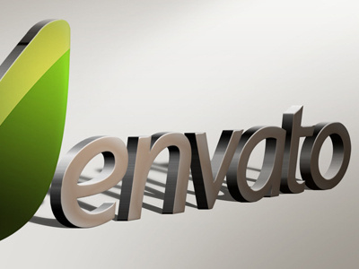 PSD Logo / Text Mock-Up 3d logo close up corporate layered psd logo mock up mockup photorealistic presentation product display realistic showcase