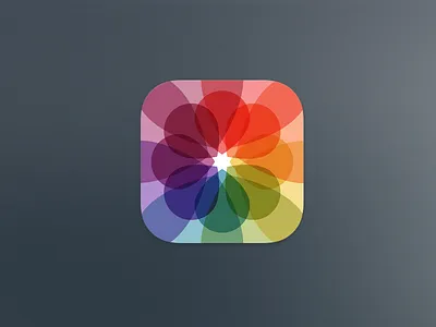 Flower iOS7 @2x app colour design flat flower icon ios7 pattern vector