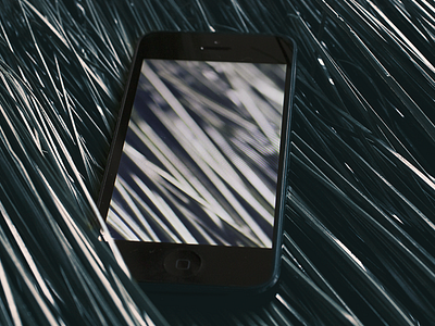 Free parallax wallpaper blur grass green ios7 iphone iphone 5 parallax photo promo wallpaper