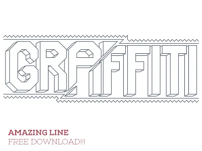 Amazing Line--FREE DOWNLOAD ai amazing download eps free freebie line