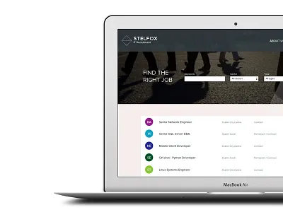 Job Listings Archive hidden depth jobs listings lists mobile recruitment responsive