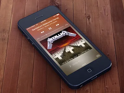 iOS 7 Fix: Lock Screen + Music apple ios7 lock screen music redesign