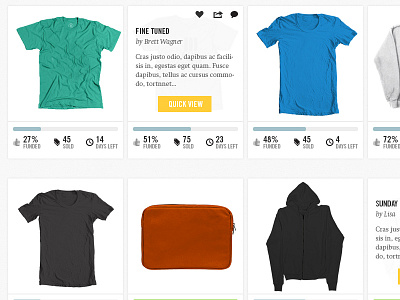 Quick View crowdfunding fashion quick view