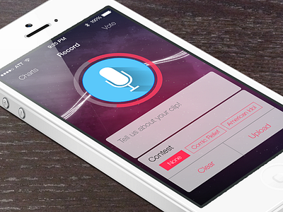 Startup Weekend Project - Soundarific app apple ios ios7 iphone record recording sound soundarific