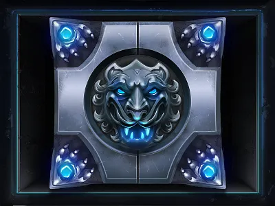 Lockbox 03 Animation animation box game interface magic metal ui video