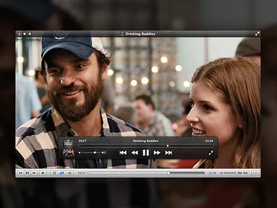 VLC Half and Half drinking buddies mac osx redesign ui vlc