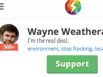 The new Causes profiles on mobile causes mobile profile