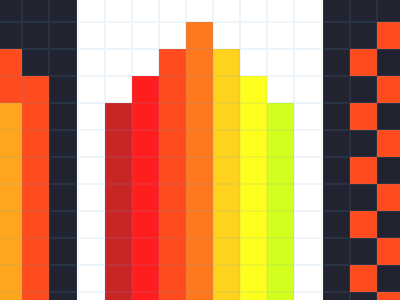 Pixel Drawings app css drawing html5 pixel table