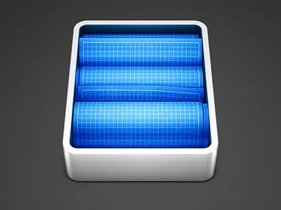 Programming Icons [2/2] blueprints case developer icon mac metal project shiny