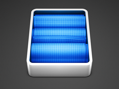 Programming Icons [2/2] blueprints case developer icon mac metal project shiny