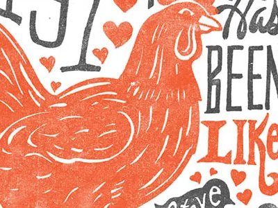 Bonnie Hunter Poster hen mother