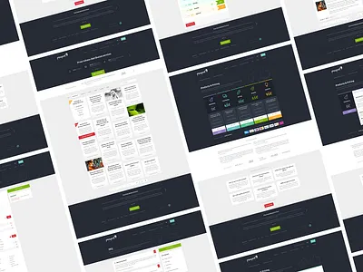 PressPort blue clean design green minimal red ui user experience user interface ux web design