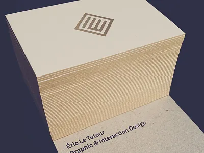 Business Cards branding business card edge foil foiling gold letterpress logo monogram