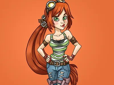 Casual Girl anna girl ivanova nikita oscolcov pykodelbi steampunk Анна Иванова Никита Осколков Рукоделы