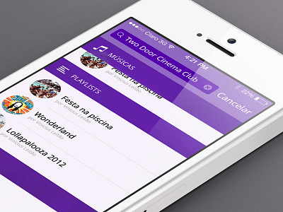 Music App search results app iphone music search search results