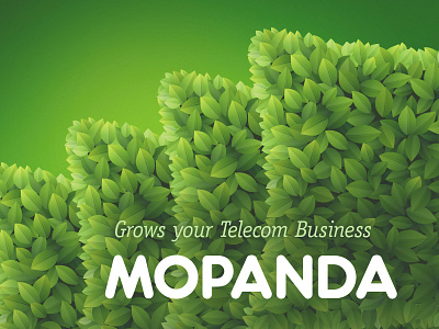 Growth business card green growth money