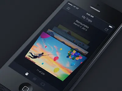 Photo Gallery app gallery ios photo simple slideshow ui