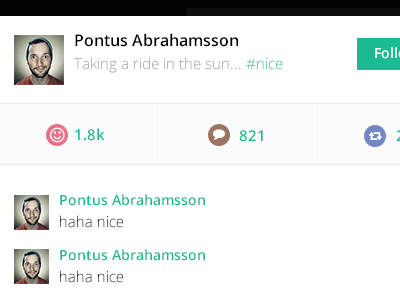 View that thingy! dialog flat follow popup
