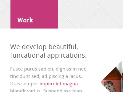 Work design theme ui web design wordpress