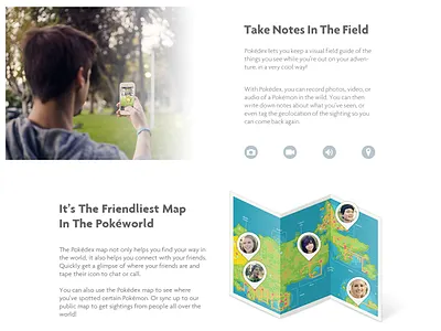 Pokédex Site app apple clean flat iphone minimal pokedex pokemon site ui web website