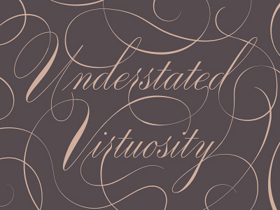 Elegy desaturated design fonts lettering pink purple swashes type typography vector