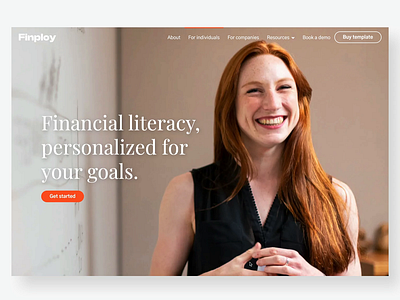 Finploy - Finance Webflow template by Marion & Co. templates design finance fintech ui webflow