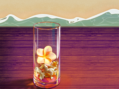 Bali illustration travel