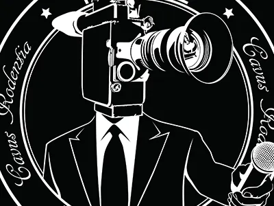 Rat Cave Productions Final Logo audio bolex logo microphone production suit vector video