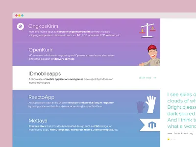 Montazze New Website company profile flat flat ui ios ios style montazze website