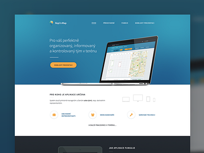 Homepage for IS app homepage website