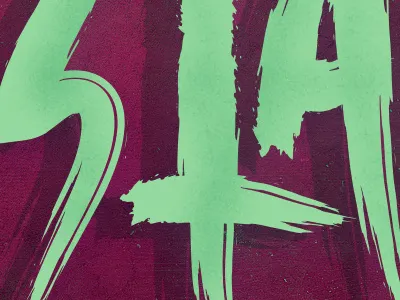 Staph Infection iTunes Cover hand done type mma podcast splat