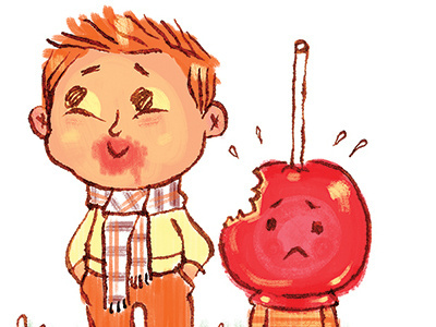 You sure are sweet! boy candy apple fall sweet thanks