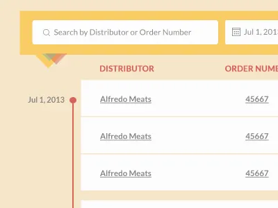 Timeline History date filter flat flat button history order history search button timeline