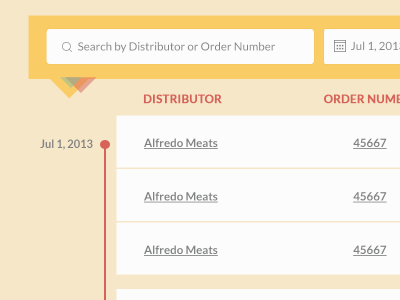 Timeline History date filter flat flat button history order history search button timeline