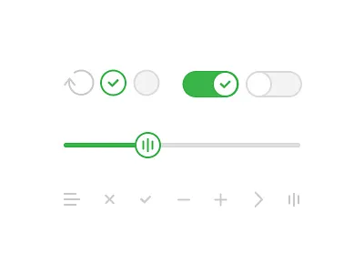 Flat UI Kit - Basic UI control elements - Freebie PSD check download flat freebies icon kit progress psd slide switches ui