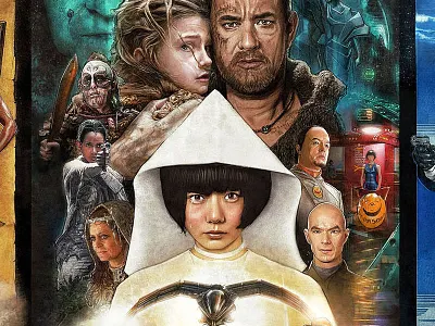 Cloud Atlas Triptych cloud atlas film illustration movie one sheet poster triptych