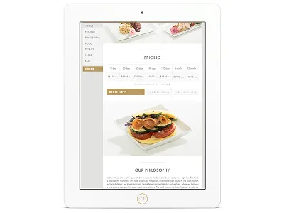 Landing Page / One Pager landing micro one page page ui user interface ux web