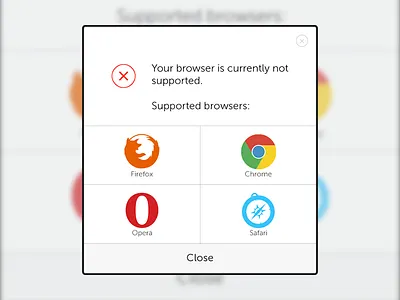 Store Messages error modals store success warning window