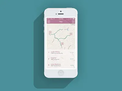 Vino Trovare interface ios ios7 iphone mobile mobile design wine