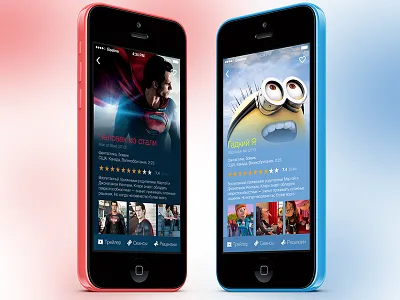 Kinopoisk Concept (+Animation) animation html5 ios ios 7 minimal