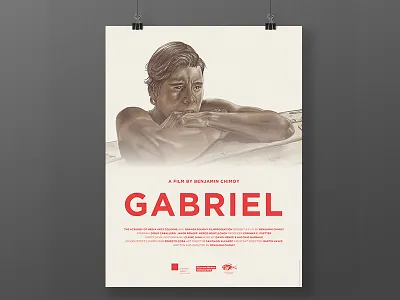 Movie Poster art design gabriel graphic movie painting poster