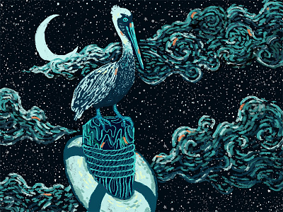 The Fool art print digital art kickstarter tarot the fool