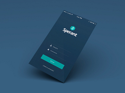 Sperant Mobile crm ios7 lima login mobile peru sperant ui