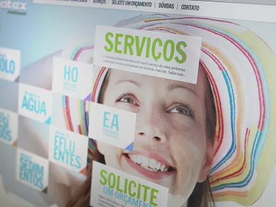 Sumatex Ambiental art design direction girard gustavo interface site ui ux web