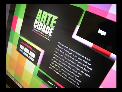 Pancrom - Campanha Arte Cidade art design direction girard gustavo interface ui ux web