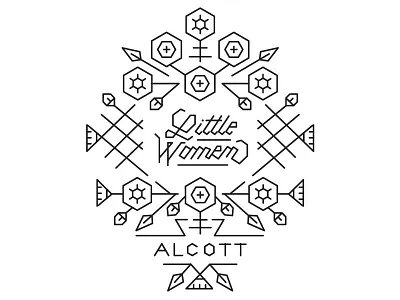 Little Women Book Cover book cover illustration lettering little women