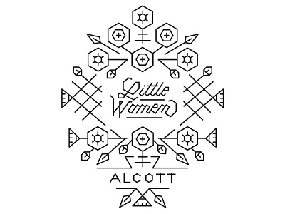 Little Women Book Cover book cover illustration lettering little women