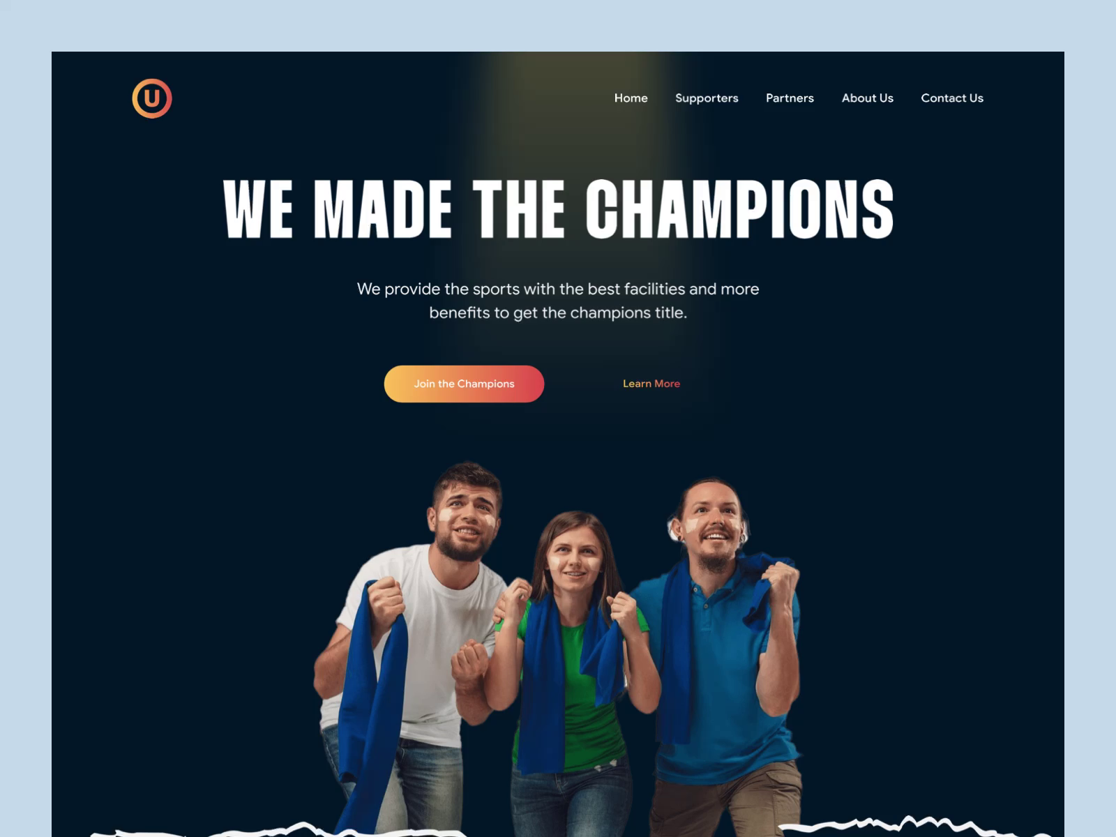 SPORTS LANDING PAGE visual data 6