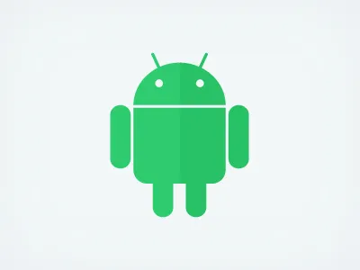 Android ai android clean flat flaticon free freebie illustration logo minimalist psd